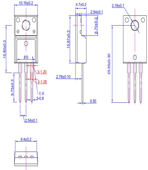 TO-220與TO-220F的區別