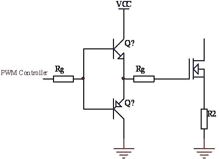 MOSFET柵極,驅動電路,PNP