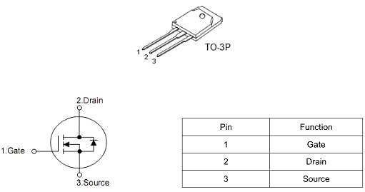 MOS管,KIA24N50H,24A/500V