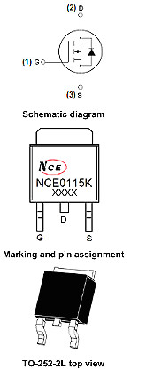 NCE0115K規格書,NCE0115K替代,NCE0115K封裝